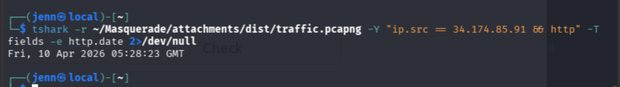HTTP Date header for payload response